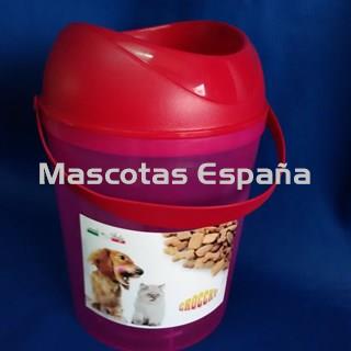 RECORD Contenedor Crocky 5,5L Rojo - Imagen 1
